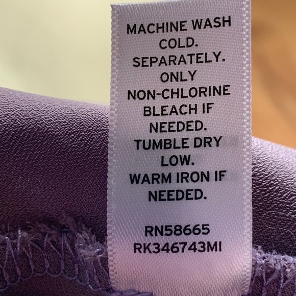 Valette Lavender Ruffle Tank Top - Picture 6 of 7